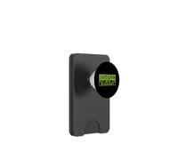 Funny Bodybuilding Saying Vegan Ist Mir Zu Riskant PopSockets PopWallet for MagSafe