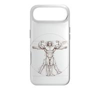 Funny Bodybuilding Vitruvian Man Muscle Weightlifting Art Case for iPhone Air