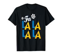 Funny Bolt Fan Christmas FA La La Holiday Football Season T-Shirt