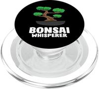 Funny Bonsai Tree Funny Japanese Bonsai Tree Whisperer PopSockets PopGrip for MagSafe