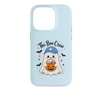 Funny Boo Crew Dad Ghost Baseball Cap Halloween Family Case for iPhone 14 Pro