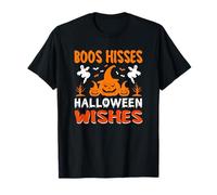 Funny Boo Kisses and Halloween Wishes T-Shirt
