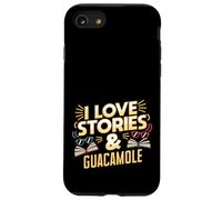Funny Book Lover and Guacamole Reading Humor Case for iPhone SE (2020) / 7/8