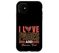 Funny Book Lover and Mexican Food Reading Humor Case for iPhone 11