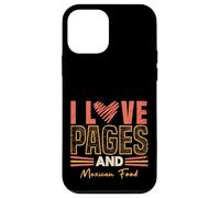 Funny Book Lover and Mexican Food Reading Humor Case for iPhone 12 mini
