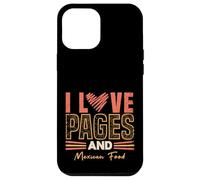 Funny Book Lover and Mexican Food Reading Humor Case for iPhone 12 Pro Max