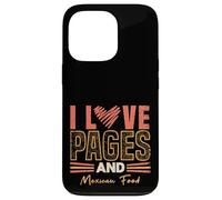 Funny Book Lover and Mexican Food Reading Humor Case for iPhone 13 Pro