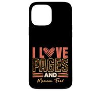 Funny Book Lover and Mexican Food Reading Humor Case for iPhone 13 Pro Max