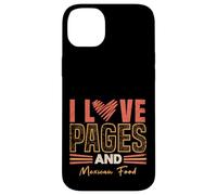 Funny Book Lover and Mexican Food Reading Humor Case for iPhone 14 Plus