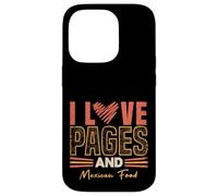 Funny Book Lover and Mexican Food Reading Humor Case for iPhone 14 Pro