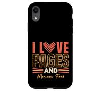 Funny Book Lover and Mexican Food Reading Humor Case for iPhone XR