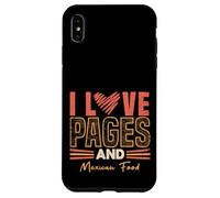 Funny Book Lover and Mexican Food Reading Humor Case for iPhone XS Max