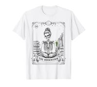 Funny Book Lover Bookworm Floral Reading is My Therapy T-Shirt