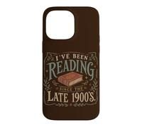 Funny Book Lover Reader Since The Late 1900s Case for iPhone 14 Pro Max