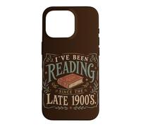 Funny Book Lover Reader Since The Late 1900s Case for iPhone 16 Pro