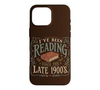 Funny Book Lover Reader Since The Late 1900s Case for iPhone 16 Pro Max