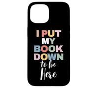 Funny Book Lover Reading Books Humor Case for iPhone 15