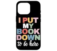 Funny Book Lover Reading Books Humor Case for iPhone 16 Pro