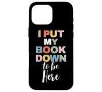 Funny Book Lover Reading Books Humor Case for iPhone 16 Pro Max