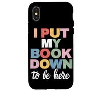 Funny Book Lover Reading Books Humor Case for iPhone X/XS