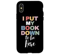 Funny Book Lover Reading Books Humor Case for iPhone X/XS