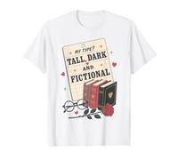 Funny Book Lover Reading Romance Fiction Reader Value Graphic T-Shirt