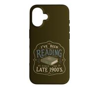 Funny Book Lover Reading Since The Late 1900s Case for iPhone 16