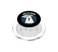 Funny Book Lover - UFO Take Me Away Book Club Book Reader PopSockets PopGrip for MagSafe