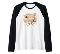 Funny Book Nerd Vintage Literary Quote Floral Bookie Raglan Baseball Tee