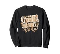 Funny Book Nerd Vintage Literary Quote Floral Bookie Sweatshirt