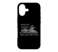 Funny book reading lover Boys In Books Are Just Better Case for iPhone 17