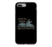 Funny book reading lover Boys In Books Are Just Better Case for iPhone 7 Plus/8 Plus