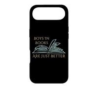 Funny book reading lover Boys In Books Are Just Better Case for iPhone Air