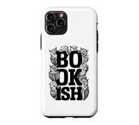 Funny Bookish Owl Book Lover Owls Bibliophile Typography Case for iPhone 11 Pro