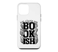 Funny Bookish Owl Book Lover Owls Bibliophile Typography Case for iPhone 12 mini