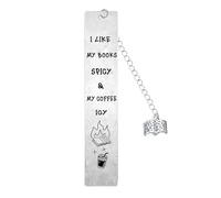 Funny Bookmark Spicy Book Marks for Reading Women Coffee Lovers Gift for Readers Book Loves Book Club Gift