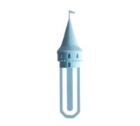 Funny Bookmarks, 3D Printed Castle Tower Page Holder, Novelty Cool Reading Accessories for Women, Men, Teachers, Girls, Boys & Teens, Perfect for School, Study, Journal & Planner Use