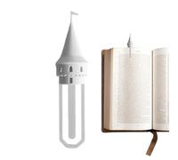 Funny Bookmarks, 3D Printed Castle Tower Page Holder, Novelty Cool Reading Accessories for Women, Men, Teachers, Girls, Boys & Teens, Perfect for School, Study, Journal & Planner Use