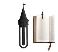 Funny Bookmarks - 3D Printed Marker, Novelty Page Holder | Creative Gothic Tower Aesthetic Book Tag, Fantasy Architecture Reading Accessory with Lightweight Design for Student Tent