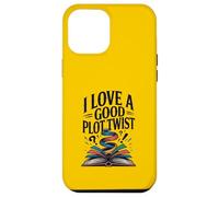FUNNY BOOKS I LOVE A GOOD PLOT TWIST Case for iPhone 12 Pro Max