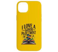 FUNNY BOOKS I LOVE A GOOD PLOT TWIST Case for iPhone 14 Plus