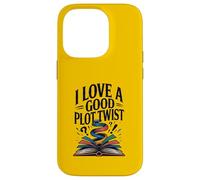 FUNNY BOOKS I LOVE A GOOD PLOT TWIST Case for iPhone 14 Pro