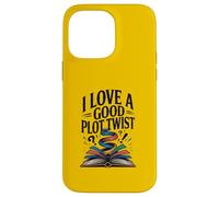 FUNNY BOOKS I LOVE A GOOD PLOT TWIST Case for iPhone 14 Pro Max
