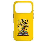FUNNY BOOKS I LOVE A GOOD PLOT TWIST Case for iPhone 17 Pro