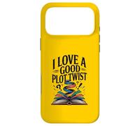 FUNNY BOOKS I LOVE A GOOD PLOT TWIST Case for iPhone 17 Pro Max