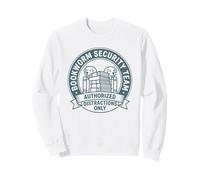 Funny Bookworm Dog Lover Security Team Authorized Sweatshirt