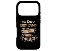 Funny Bootcamp Fitness Training Gym Post-Workout Snack Case for iPhone 17 Pro