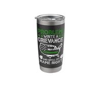 Funny Border Patrol Agent Stainless Steel Insulated Tumbler
