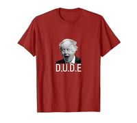Funny Boris Johnson Prime Minister Dude Political Tee T-Shirt, Men, Cranberry Red, Small