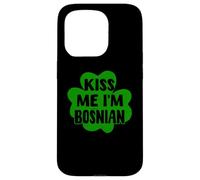 Funny Bosnia And Herzegovina St. Patrick's Day Costume Case for iPhone 15 Pro
